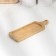 Board for feeding with a handle, 20.5 × 7 × 1.5 cm, bamboo