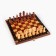 Handing chess wooden, 30 x 30 cm, "tour" King H-8 cm, pawns-3.5 cm