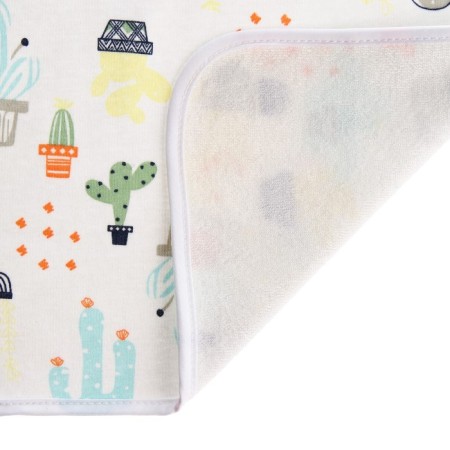 A waterproof diaper, 50*70 cm "Cacti"-3