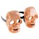 Carnival glasses "Skull"