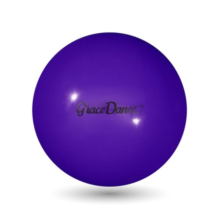 The ball for rhythmic gymnastics Grace Dance, D = 18.5 cm, the color is purple-1
