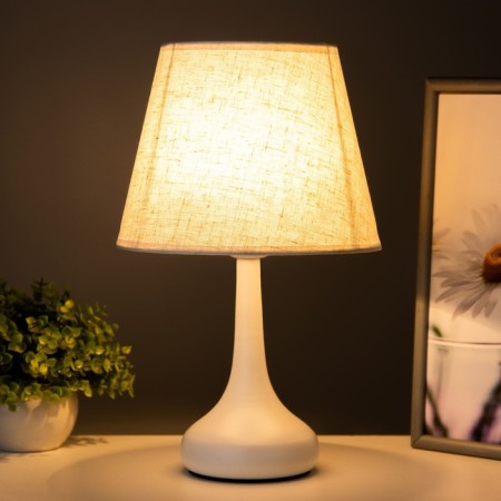 HELP lamp 16155/1 E27 40W white 19.5x19.5x34 cm Risalux-1