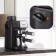 Coffee machine KitFort KT-7259, Rozhkova, 800 watts, 0.24 l, cappuccino, black
