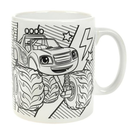 Mug for the painting "Monster Trek", 6 acrylic paints, brush-2