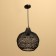 Ceiling Lamp from Rotan "Bastian" 1x120W, E27, 30x30x30 cm