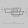 Ceiling Lamp Maytoni Mod015CL-L80GK, LED, 3x78 W, 670x780x80 mm, 4300 lm, gold