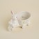 Sl Home "Forest Rabbit", 21.5 × 10.5 × 15.5 cm, white color