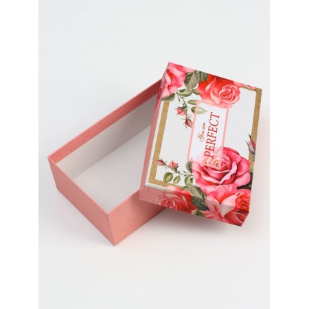A set of boxes 10 in 1 "Flowers", 32.5 x 20 x 12.5 -12 x 7 x 4 cm-4