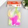 Decorative feathers "carnival", 5-8 cm (set 24 pcs) 6 colors, pastel, assorted