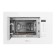 Built -in microwave oven Homsair Mob205wh, 1080 watts, 20 l, 5 modes, white