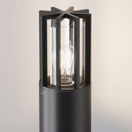 Landscape lamp Outdoor O453FL-01GF, E27, 1x15 W, 120x120x750 mm, graphite-1