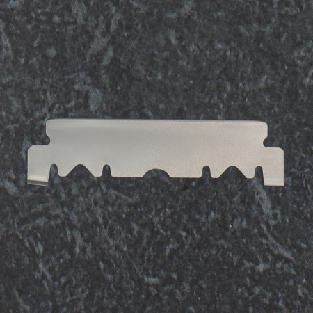 Dangerous razor, shavett, without blades, 16.5/24 × 2.5 × 1.3 cm, plastic, black/silver color-9
