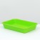Medium toilet with a mesh of 36 x 26 x 6.5 cm, green