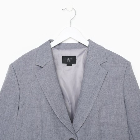 Women's jacket with a cut on the back of MIST size XS-S, color gray color-8