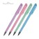 Gel pen with erased ink BrunovisConti Deletewrite Fruit Rain. Cherry, node 0.5 mm, blue ink, matte case Soft Touch, mix