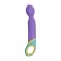 Unrealistic vibrator PMV Base Wand, silicone, purple color, 24 cm