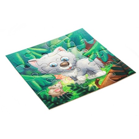 FIRST PUZZLE puzzle, "wolf cub", 16 elements-7
