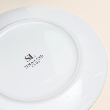 Sl Home plate "Feta La Moison", d = 20 cm, dining, porcelain-3