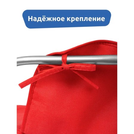 Sanctis seat - mattress, universal, red color-2