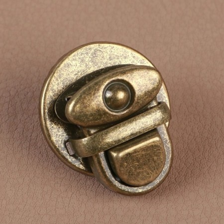Bag -3 × 3 cm fastener, bronze color-1