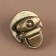 Bag -3 × 3 cm fastener, bronze color