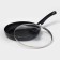 Pan Consul, D = 26 cm, plastic handle, glass cover, anti -stick coating, black color