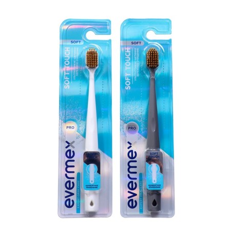 Evermex Soft Touch toothbrush is soft