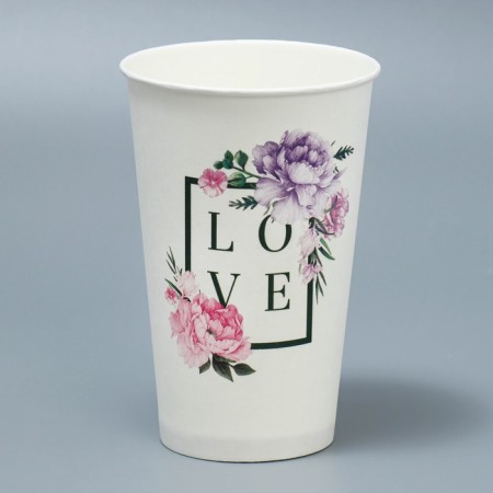 Flowing glass "Frame", 350 ml-1