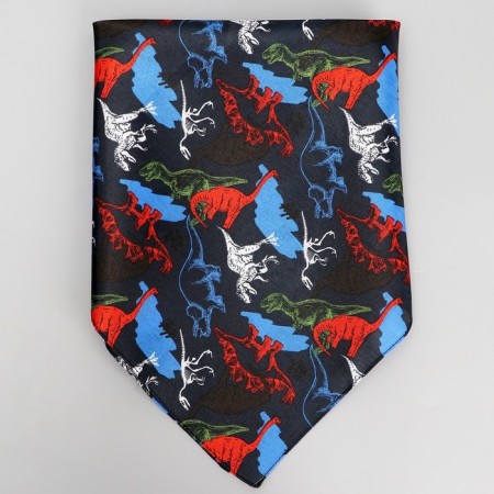 Bandana "dinosaurs" 50 x 50 cm-2