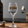 A glass for the wine "Mom rests", 350 ml, type of drawing: VD