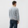 The male sweatshirt was launched, the color is light gray, size 56