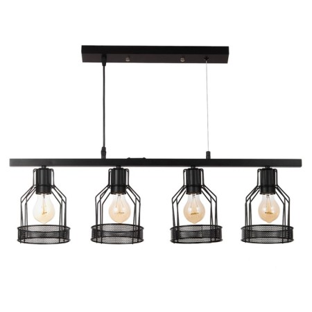 Lamp "Henry" 4he27 40W Black 78x14.5x23-123 cm