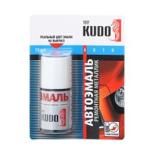 Enamel kudo car repair with a brush 