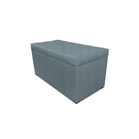 Puff with a lid and weighting, 800 × 400 × 420 mm, Solta Rogozhka, Navy color-1