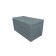 Puff with a lid and weighting, 800 × 400 × 420 mm, Solta Rogozhka, Navy color