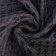 Waffel wafel dressing extension "BOHO" size 46-48, dark gray color, 100% cotton, 290 g/m2