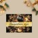 Magic Postcard Magic Year, New Year's composition, 10.5 x 7.5 cm, New Year