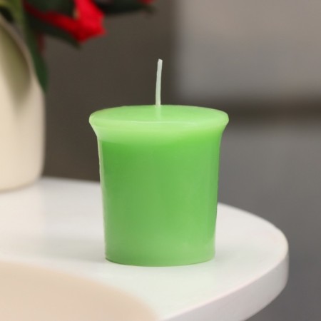 Aromatic candle "Apple with Cinnamon", an apple with cinnamon, 5x4.5 cm-1