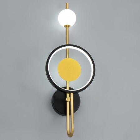 Bra "Lorry" LED 50W 3000-6000K black and gold 20x11x57 cm-1