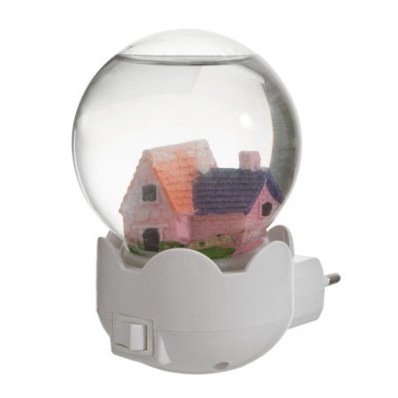 Nightmare "house" LED white 7x7x11 cm Risalux-8