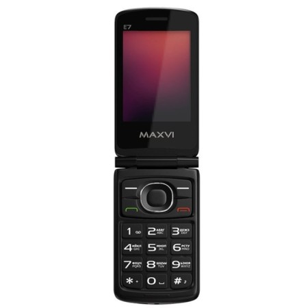 MaxVi E7 Red smartphone-2