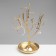 Star for jewelry "tree" h = 29, d = 13, color gold