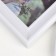 Photo frame in 4 photos white 10 × 15 cm, oval 9x6 cm, heart 9x9 cm