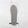 Insoles (polyester, pu, silicone) University 40-46p-r 28.5cm (pair) Gray package SS