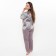 Costume (longshit, trousers) female "oasis" color is light brown, size 46