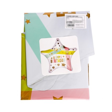 Foil ball 18 "Happy DR!", Delicate star-1