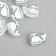 Busina for creativity Plastic "White Whale with Fontanchik" 0.8x2.7x2 cm