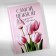 Gift set: A5 diary, 80 sheets and mug "Let this spring inspires you"