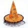 Carnival set "Beautiful Witcher", hat, cape, wig, color orange color