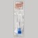 Diamond cutzes for manicure "Flame", medium grain, 2.3 × 10 mm, in a plastic case